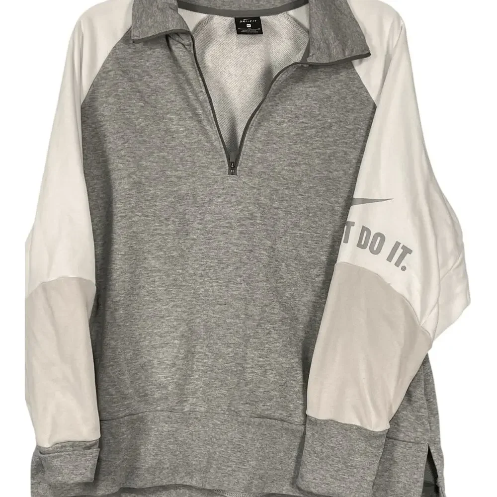 Nike Dri Fit men's 1/4 zip pullover athletic pullover  Size XL